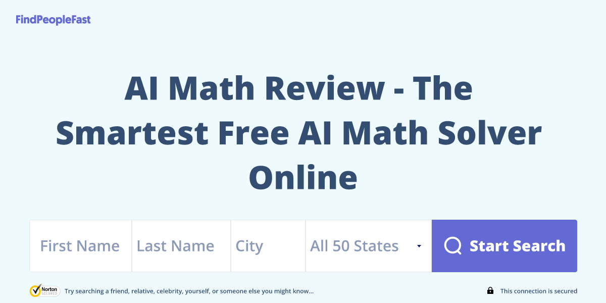 AI Math Review - The Smartest Free AI Math Solver Online