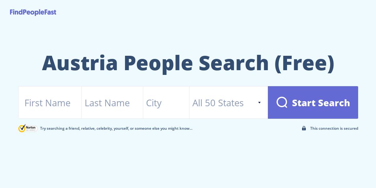 Austria People Search (Free)