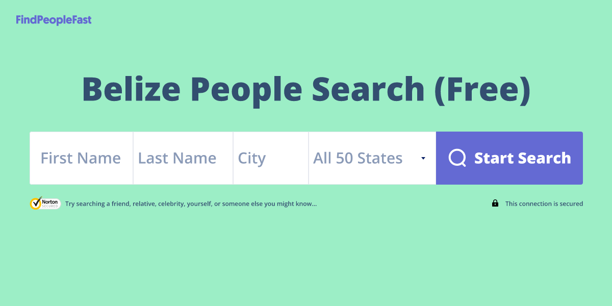 Belize People Search (Free)
