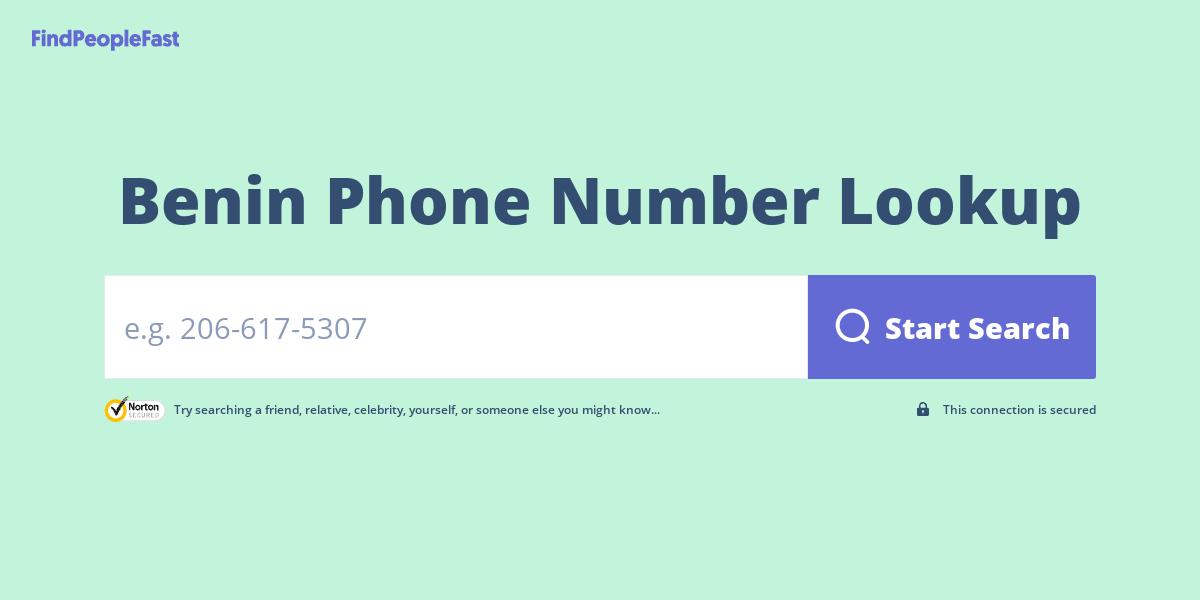 Benin Phone Number Lookup & Search