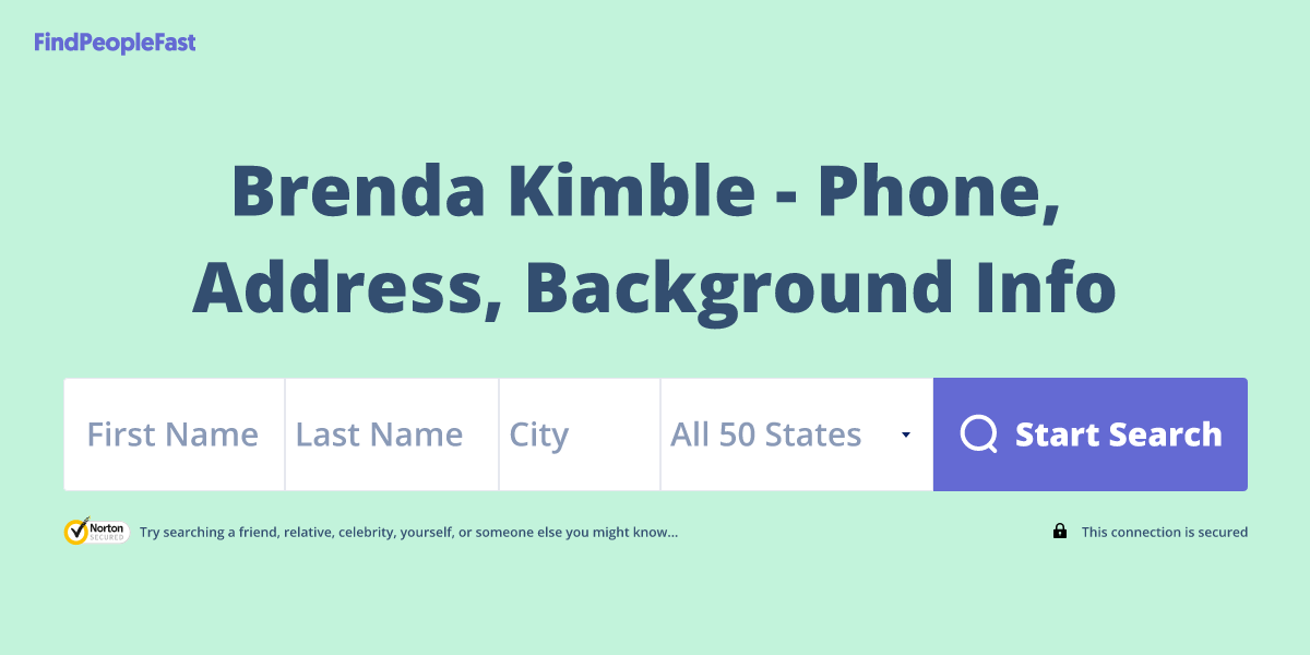 Brenda Kimble Phone Number, Address, Age, Contact Info & More