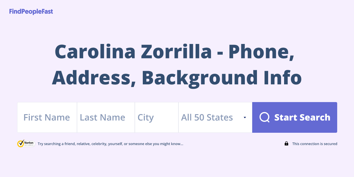 Carolina Zorrilla Phone Number, Address, Age, Contact Info & More