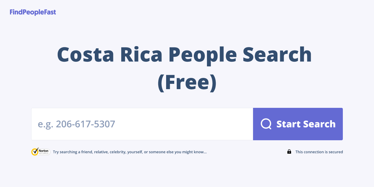 Costa Rica People Search (Free)