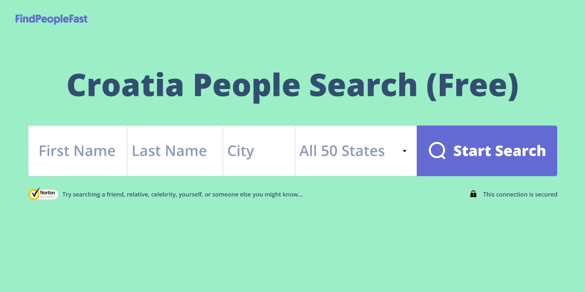 Croatia People Search (Free)