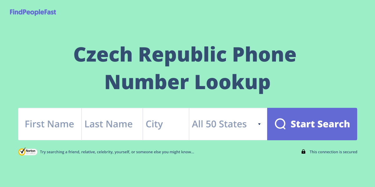 Czech Republic Phone Number Lookup & Search