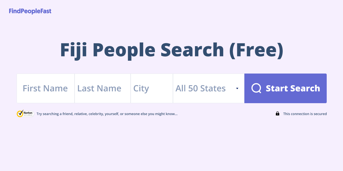 Fiji People Search (Free)