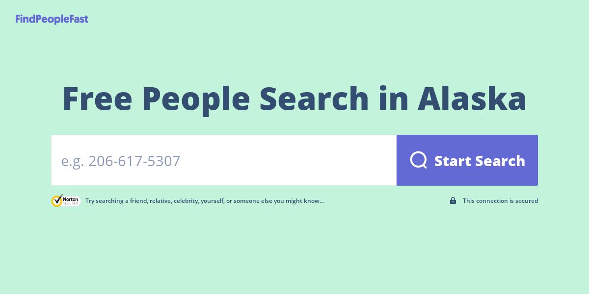 Free People Search in Alaska