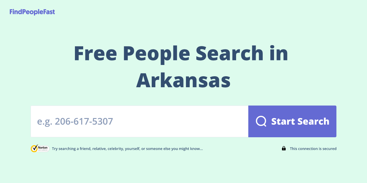 Free People Search in Arkansas
