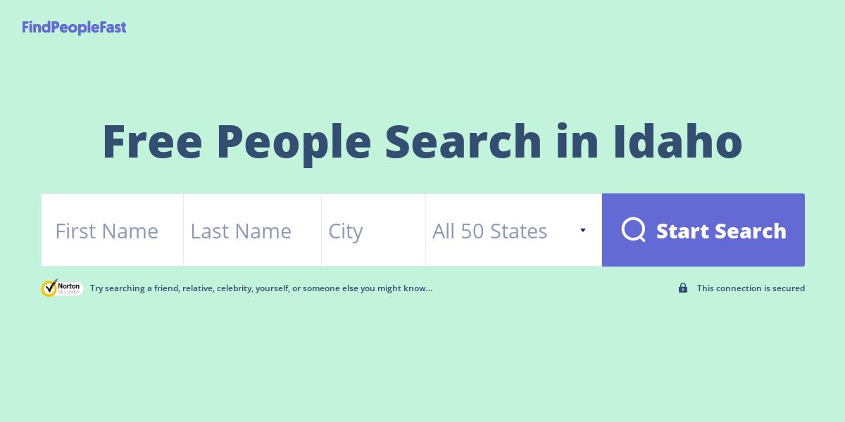 Free People Search in Idaho