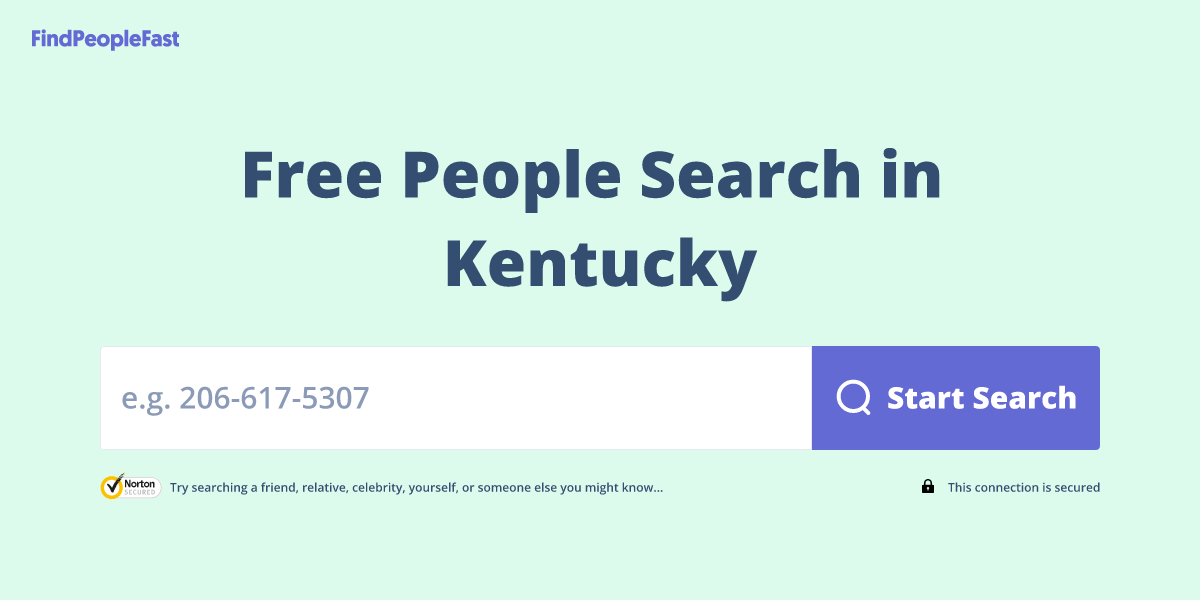 Free People Search in Kentucky