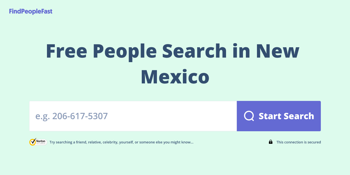 Free People Search in New Mexico