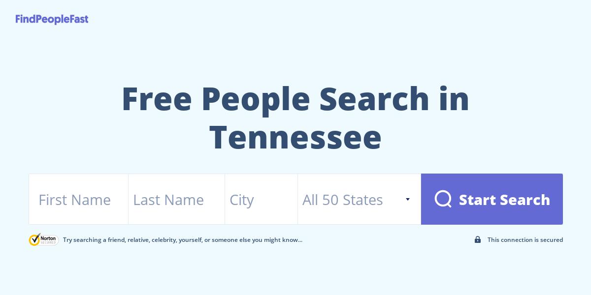 Free People Search in Tennessee