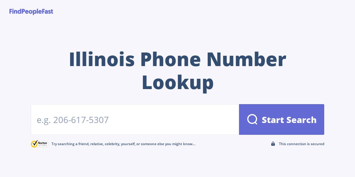 Illinois Phone Number Lookup & Search