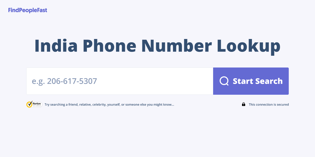 India Phone Number Lookup & Search