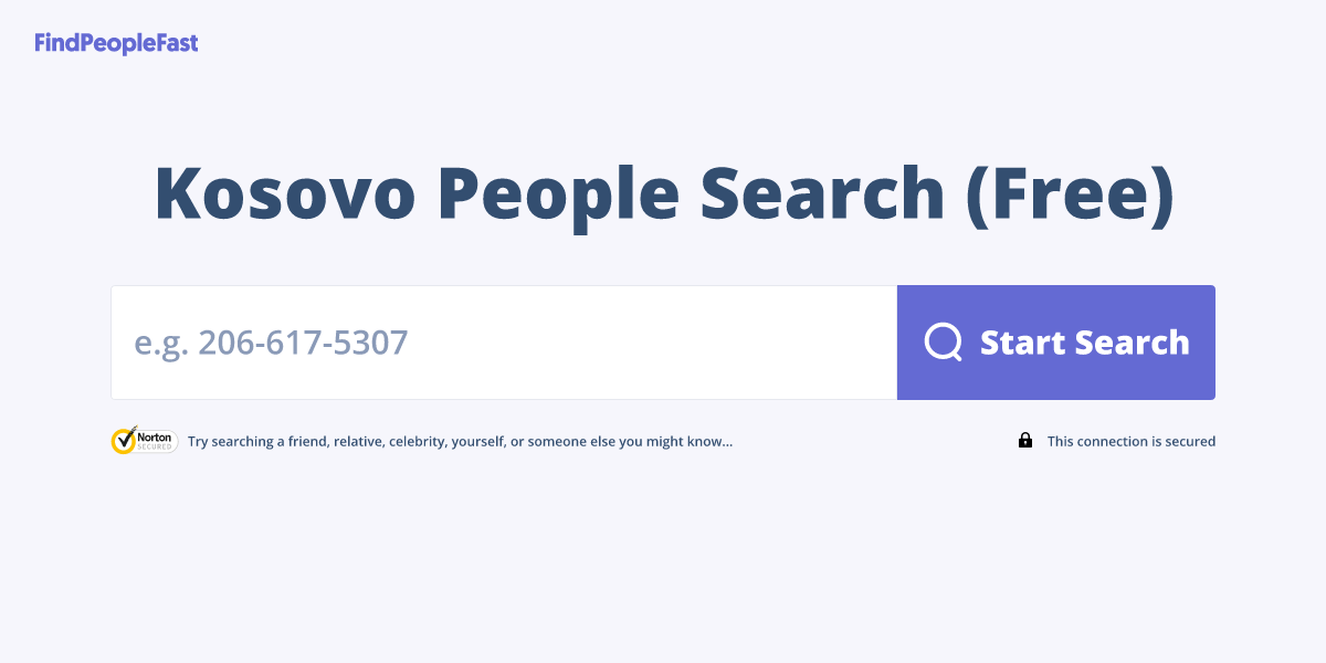 Kosovo People Search (Free)