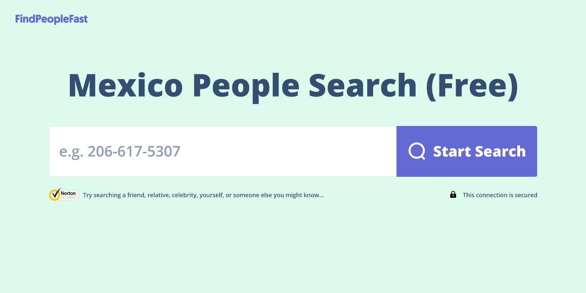 Mexico People Search (Free)
