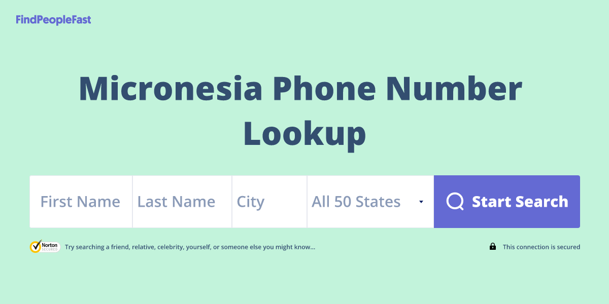 Micronesia Phone Number Lookup & Search