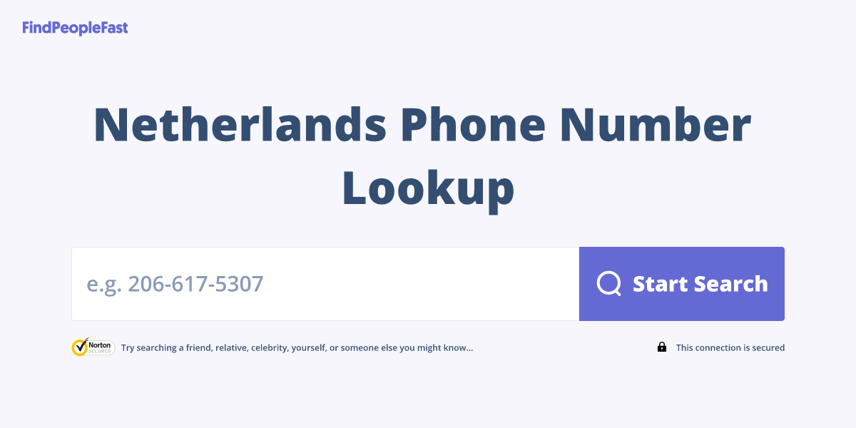 Netherlands Phone Number Lookup & Search