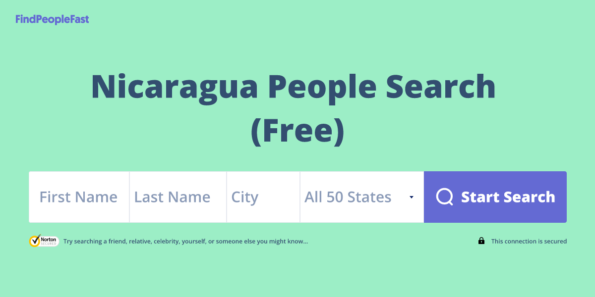 Nicaragua People Search (Free)
