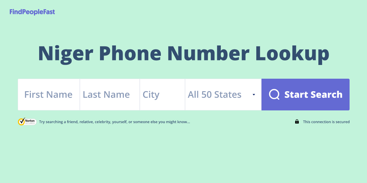 Niger Phone Number Lookup & Search