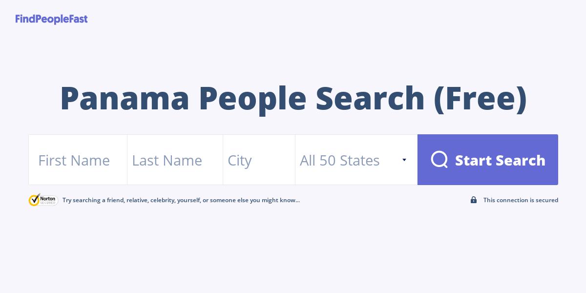 Panama People Search (Free)