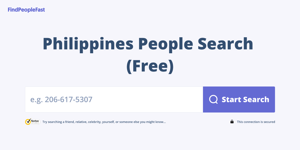 Philippines People Search (Free)