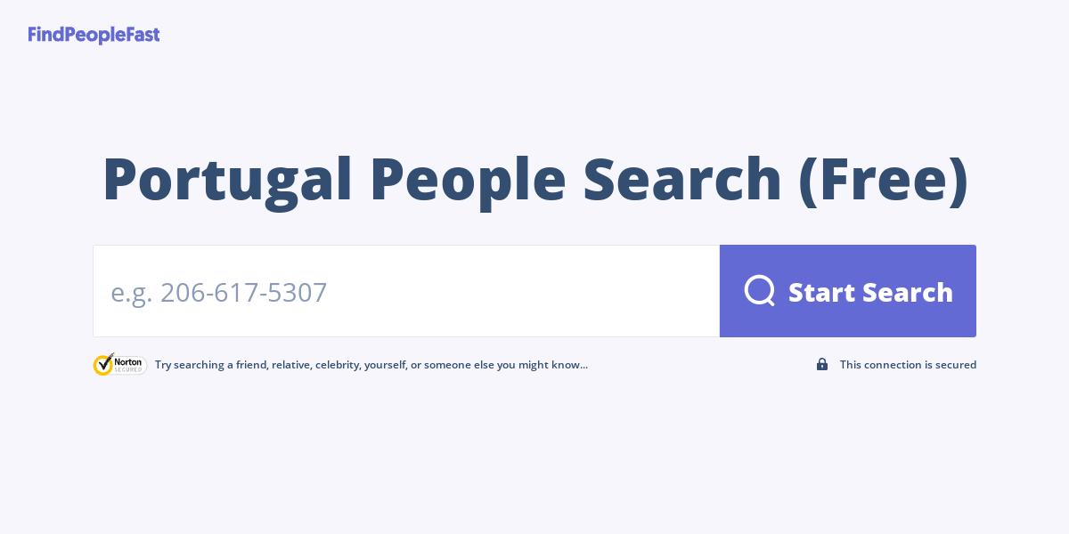 Portugal People Search (Free)