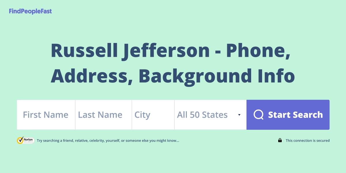 Russell Jefferson Phone Number, Address, Age, Contact Info & More