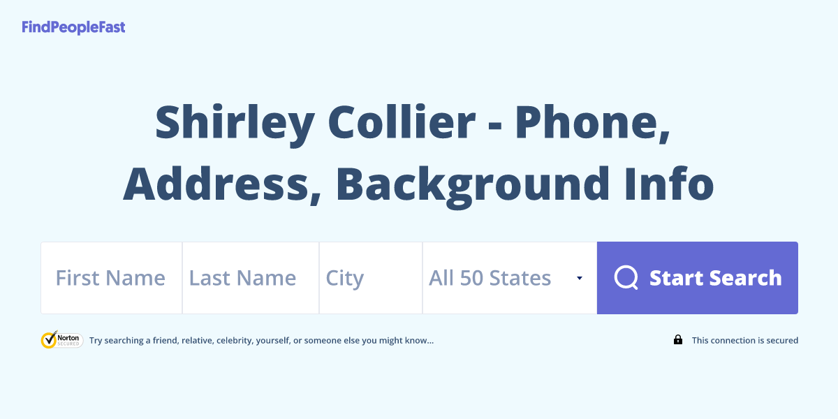 Shirley Collier Phone Number, Address, Age, Contact Info & More