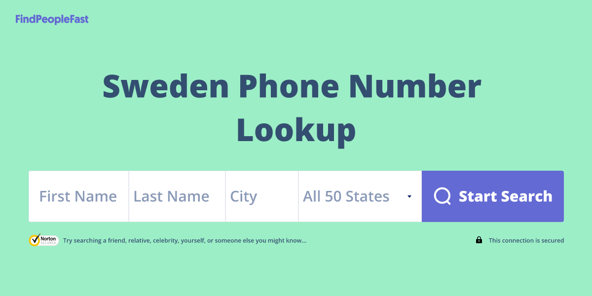 Sweden Phone Number Lookup & Search