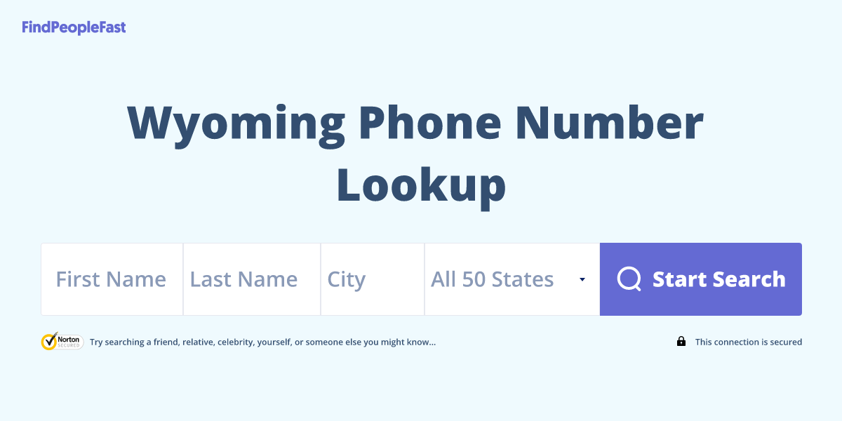 Wyoming Phone Number Lookup & Search